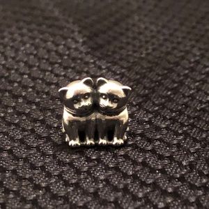 Pandora double cat charm
